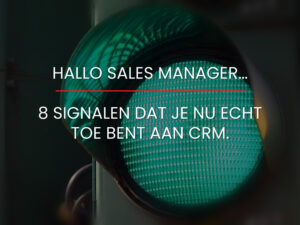 CRM strategie